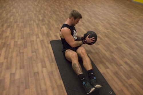 Medicine Ball Twist