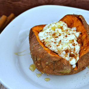 Shred Sweet Potato & cottage Cheese