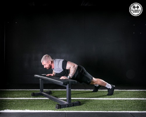 Incline Press ups